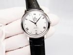 Omega De Ville 39.5MM for Men 32.7MM for Women 8215 Movement White Dial Watch